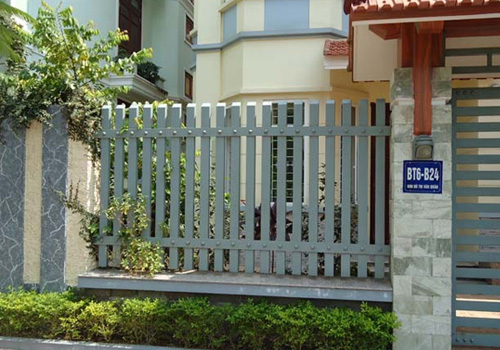 Hàng rào sắt tại Phan Thiết